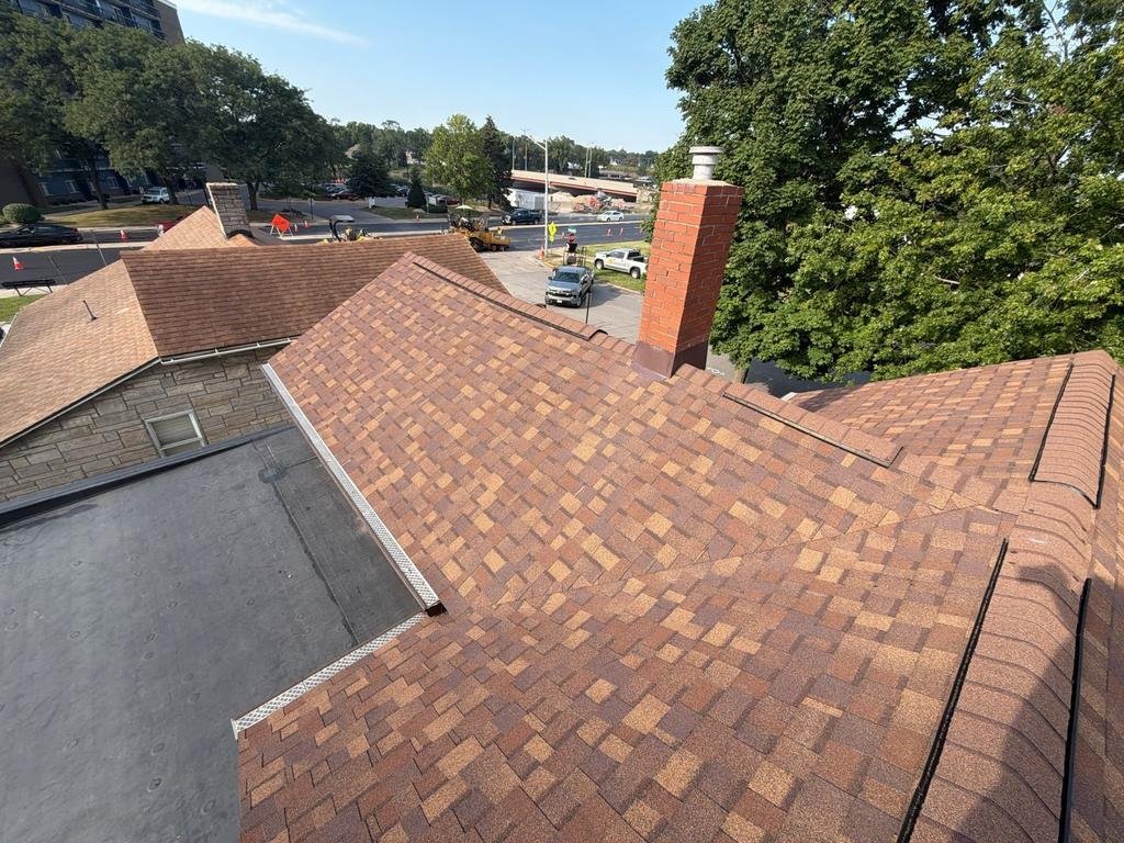 Kankakee, IL Hail Damage Shingle and Flat Roof Replacement After
