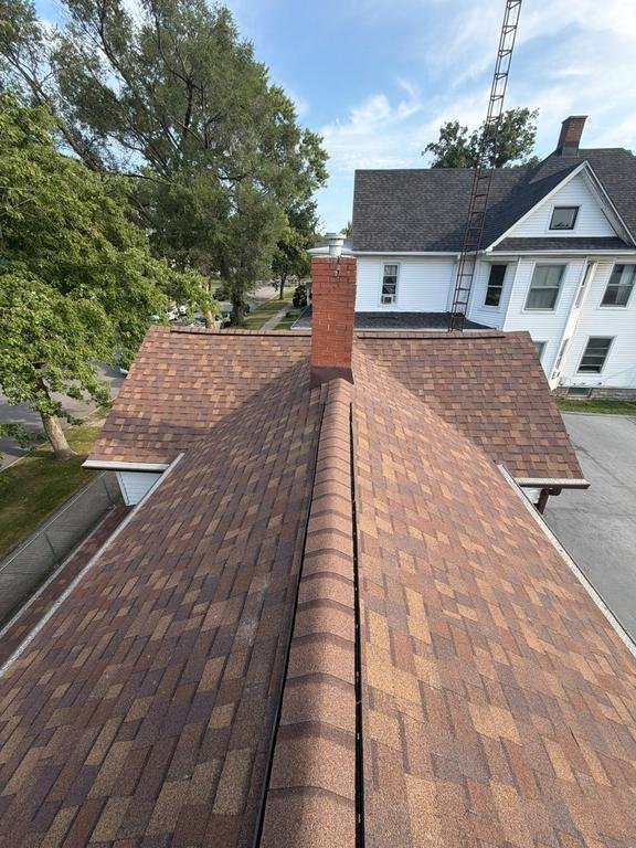 Kankakee, IL Hail Damage Shingle and Flat Roof Replacement After