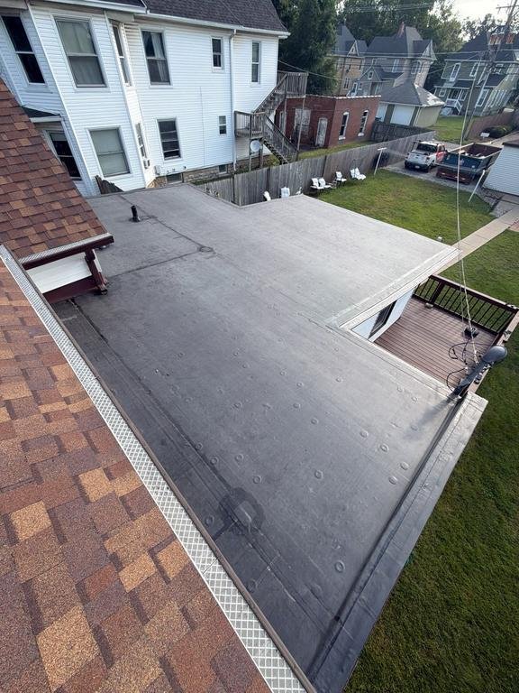 Kankakee, IL Hail Damage Shingle and Flat Roof Replacement After