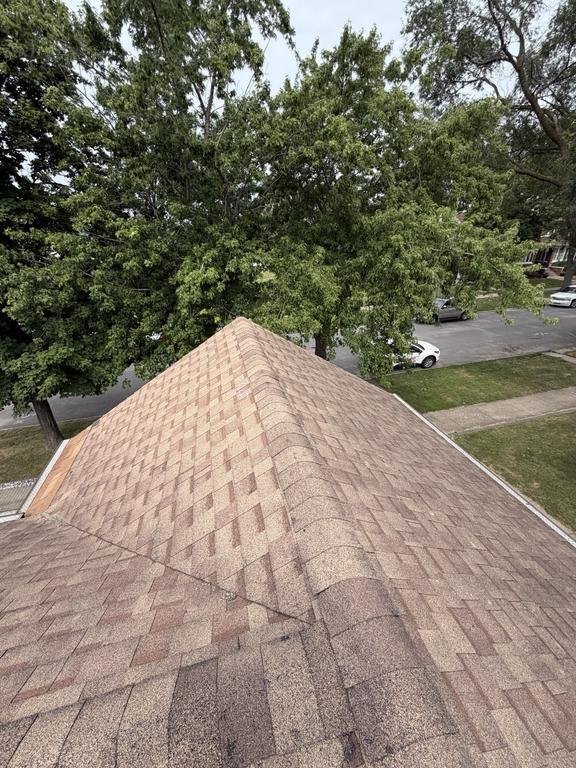 Kankakee, IL Hail Damage Shingle and Flat Roof Replacement Before