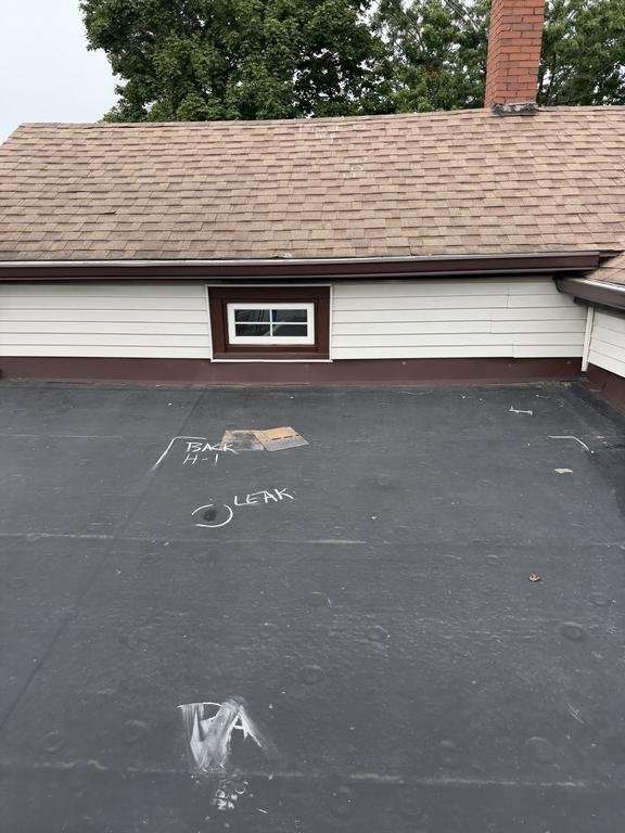Kankakee, IL Hail Damage Shingle and Flat Roof Replacement Before
